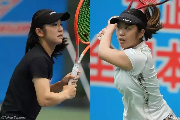 ダブルスでペアを組む川村茉那と光崎楓奈が女子シングルスで決勝へ! 片山翔は6年ぶりのベスト4[全日本テニス選手権]