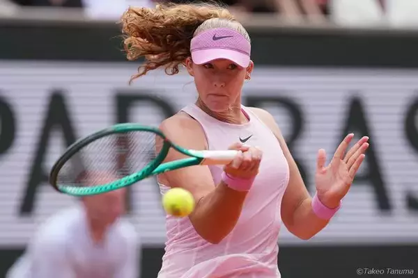 19歳アンドレーワが全仏オープン初優勝！ 予選勝者フワリンスカをストレートで下しグランドスラム初制覇