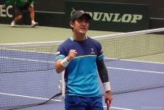 西岡良仁 連戦で疲労困憊も逆転勝ちで初戦突破！全豪本戦出場の可能性が「踏ん張れたポイント」[兵庫ノアチャレンジャー]