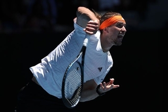 昨年準Vのズベレフが逆転で初戦突破。若手ディアロの猛攻を退けて2回戦進出[全豪オープン]