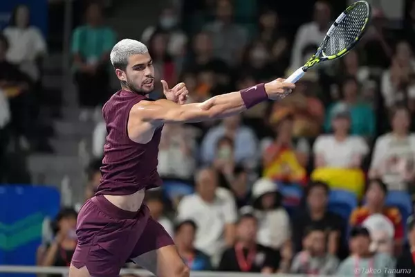 アルカラス 世界12位ルードに逆転勝ち「自分自身にポジティブな言葉をかけ始めた」 今季10度目の決勝は世界5位フリッツと[木下グループジャパンオープン]