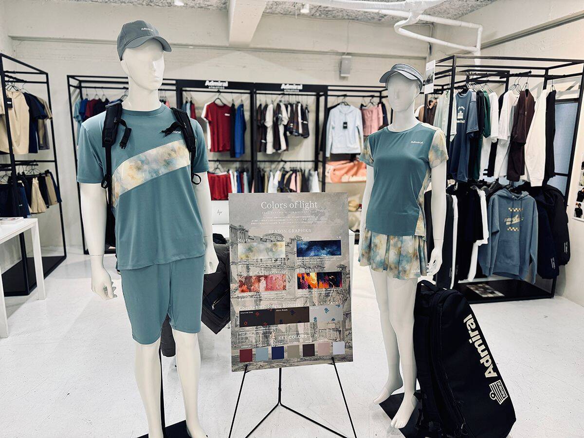 テニック、2026年アパレル合同展示会を東京・大阪で開催 “コートの外”まで広がるテニススタイルを提示