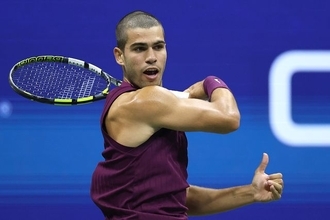 3年ぶりのタイトル奪還へアルカラスが完勝で3回戦進出。「これまでで一番安定している時期」7大会連続決勝進出の秘訣明かす[全米オープン]