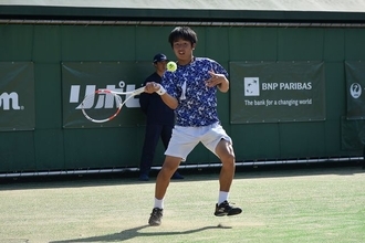 【全国選抜高校テニス】湘南工大附・櫻井義浩がストレート勝ちで全国選抜個人戦を制覇。全米オープンJr.予選への切符を掴む
