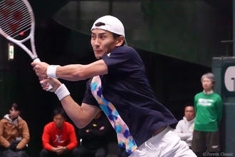 島袋将 好調維持して磯村志を破り初戦突破。連戦の疲労を言い訳にせず「気合いを入れながら戦いきれた」 [兵庫ノアチャレンジャー]