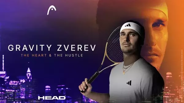 HEAD「GRAVITY ZVEREV 2026」シリーズが登場！全仏王者ズベレフ仕様の限定デザインモデルが発売