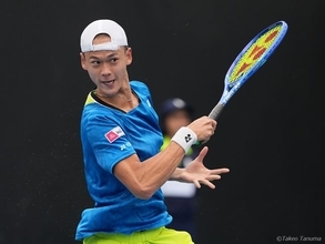 19歳・坂本怜が快勝で予選決勝進出！シード撃破で初めてのグランドスラム本戦へあと1勝[全豪オープン予選]