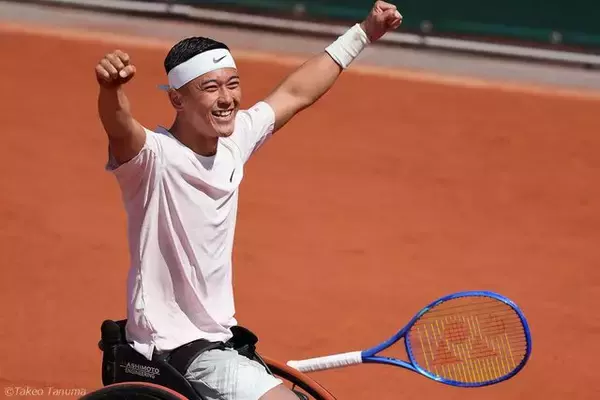 「ここでは負けられない」小田凱人が全仏4連覇達成！国枝慎吾に並ぶ快挙、年間グランドスラムへ前進[全仏オープン]