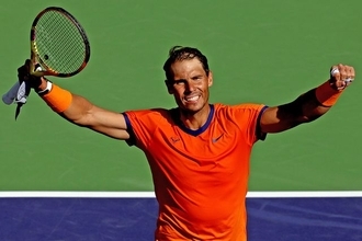 ナダル、記念すべきマスターズ400勝を達成「まったくわかってなかったけど、いい数字だね」[BNPパリバ・オープン]