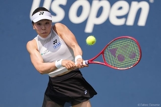 坂詰姫野が世界51位をストレートで破りグランドスラム本戦初勝利！2回戦進出を決める[全米オープン]