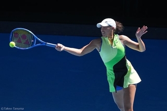 前年女王のキーズが元世界1位プリスコバにストレート勝ちで16強！次戦は同胞ペグラと対戦[全豪オープン]