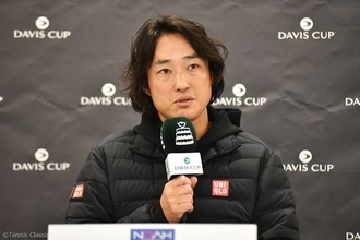 錦織圭の起用は直前判断　添田豪監督「有明で悔しさを晴らす」デ杯オーストリア戦へ