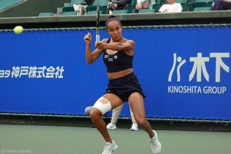 世界27位フェルナンデス 快勝で8強入り「自分を信じることができた」[木下グループジャパンオープン]