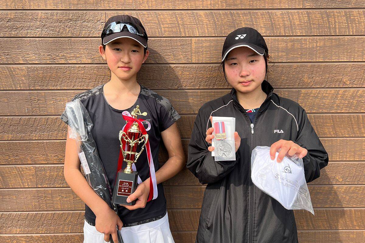 「第43回 むさしの村チェリージュニアテニストーナメント」が開催! 16歳以下男子は鷹家陸志、女子は津田陽菜香が優勝！
