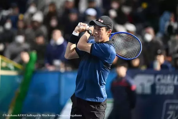 錦織圭 約3か月ぶりの復帰大会はベスト8。「先に3試合できてよかった」と視線は全豪予選へ[横浜慶應チャレンジャー]