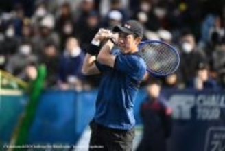 錦織圭 約3か月ぶりの復帰大会はベスト8。「先に3試合できてよかった」と視線は全豪予選へ[横浜慶應チャレンジャー]