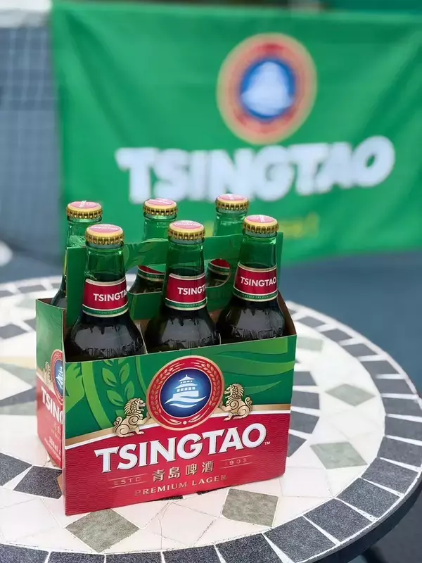 「尾﨑里紗・加治遥、世界的ビールブランド「TSINGTAOビール」とスポンサー契約締結　グランドスラムへ心強い後押し」の画像