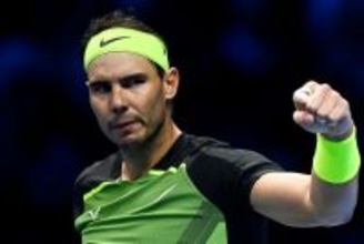 ナダル、予選敗退も白星で1年締めくくる「毎日少しずつ改善できた」。全豪出場可能のジョコビッチには「最高のニュース」[Nitto ATPファイナルズ]