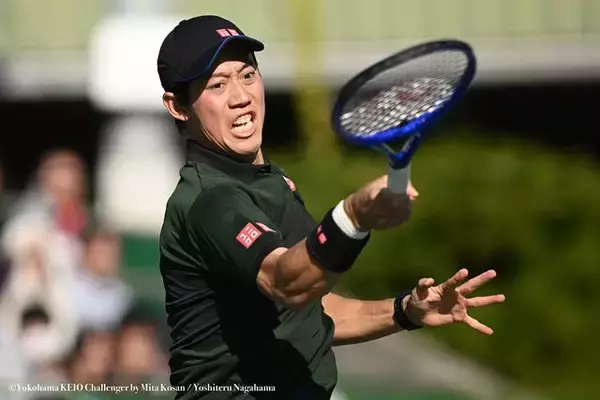 錦織圭 ストレート勝利で準々決勝進出も不満げ「1ミリもうれしくない。内容が伴ってない」[横浜慶應チャレンジャー]
