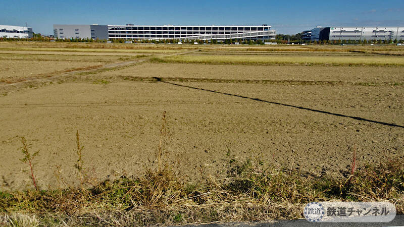 つくばエクスプレス【駅ぶら】074　流山おおたかの森駅 その16　平方村新田稲荷神社　西深井91-2先