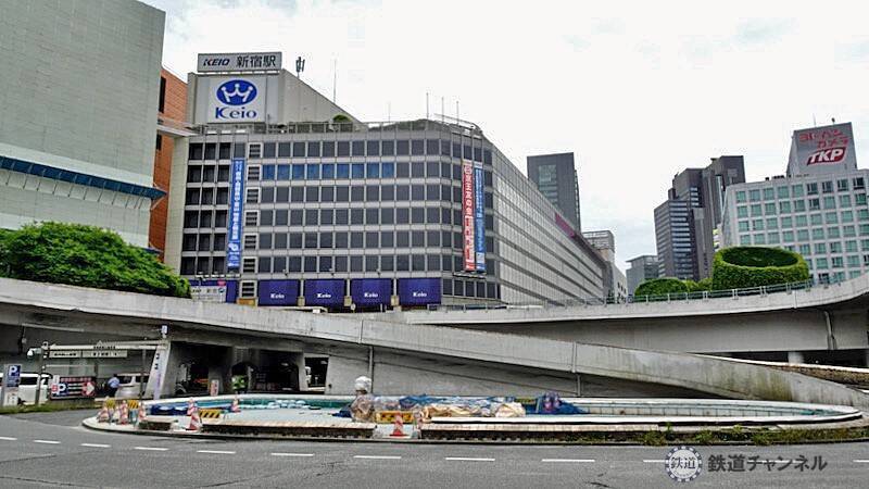 京王西口に行きます【駅ぶら】06京王電鉄　京王線003