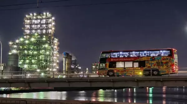 観光も夜景も食事も！ レストランバス「川崎工場夜景プラン」に新コース！ 川崎発・東京着でグルテンフリーイタリアンを堪能【1/27予約開始】