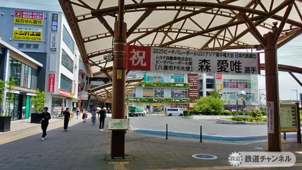 つくばエクスプレス【駅ぶら】032　八潮駅　その2　垳稲荷神社　ポテトチップス製造卸　有限会社　菊水堂