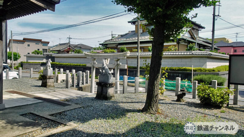 つくばエクスプレス【駅ぶら】032　八潮駅　その2　垳稲荷神社　ポテトチップス製造卸　有限会社　菊水堂