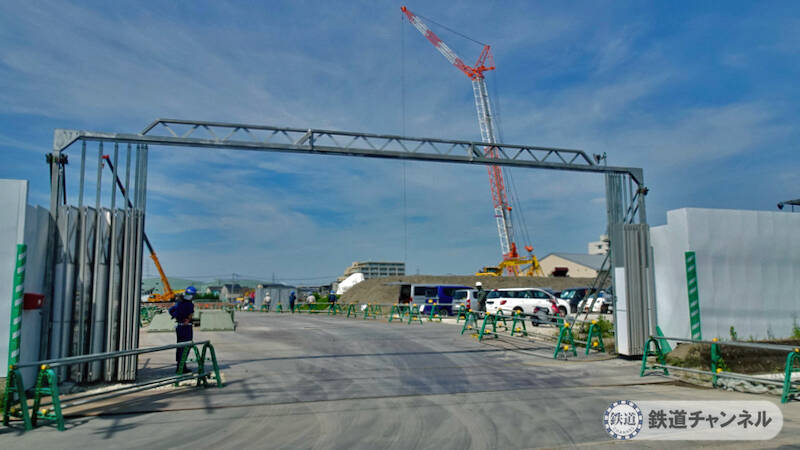 つくばエクスプレス【駅ぶら】032　八潮駅　その2　垳稲荷神社　ポテトチップス製造卸　有限会社　菊水堂