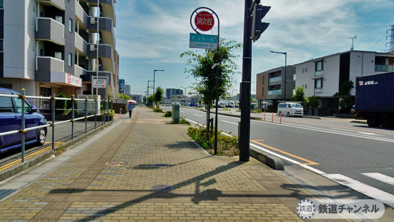 つくばエクスプレス【駅ぶら】032　八潮駅　その2　垳稲荷神社　ポテトチップス製造卸　有限会社　菊水堂