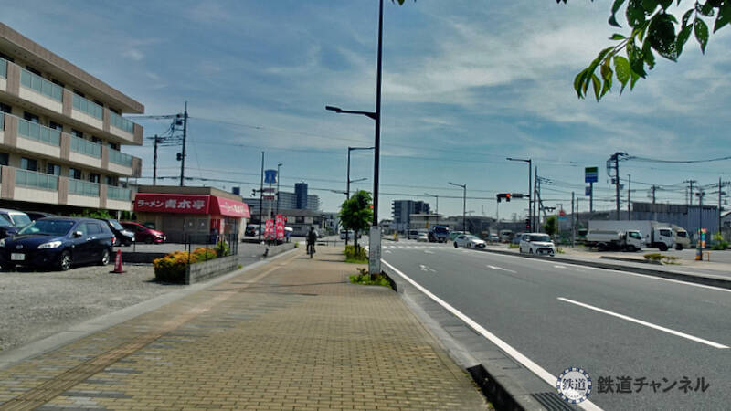 つくばエクスプレス【駅ぶら】032　八潮駅　その2　垳稲荷神社　ポテトチップス製造卸　有限会社　菊水堂