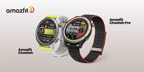 「Amazfit Cheetah／Cheetah Pro の位置情報の捕捉が速い！ 安全に戻れるMAP機能、軽量＆長時間駆動＿アマズフィット初のランニングウォッチ」の画像