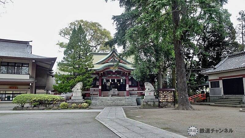 葛西神社です【駅ぶら05】京成金町線299
