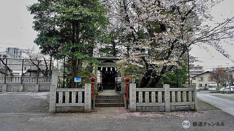 葛西神社です【駅ぶら05】京成金町線299