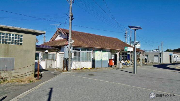 横芝駅は築120年以上【木造駅舎カタログ】総武本線03/265