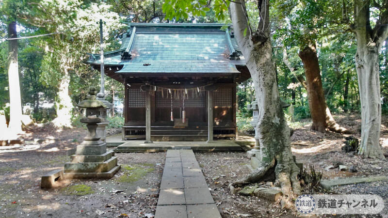 つくばエクスプレス【駅ぶら】056　流山セントラルパーク駅　その10　思井熊野神社　庚申塔