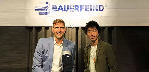 バウアーファインド BAUERFEIND を愛用してきたNBAプレーヤー ダーク・ノヴィツキー初来日！「この膝サポーターに支えられたからプロバスケットボール現役を続けられた」日本vs.ドイツ戦への想いも語る！