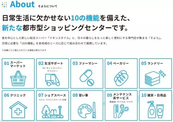「TX研究学園駅近くにイオンの都市型SC「そよら つくば学園の森」が誕生！子育て世代の新拠点として2026年10月開業」の画像