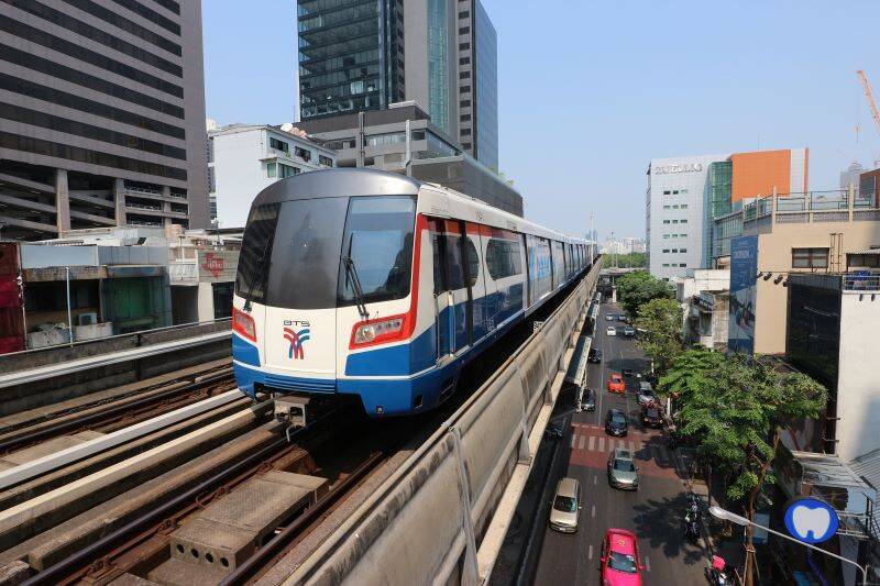 タイ・バンコクの鉄道 バンコクスカイトレイン(BTS) のウドムスク駅近くの複合開発に東急不動産が参画