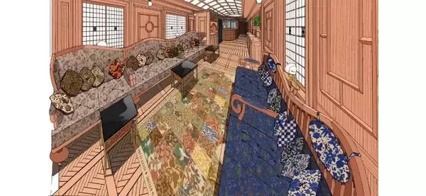 「「茶室」や「バーラウンジ」も誕生！JR九州「ななつ星」の車両とコースをリニューアル　2022年秋から新たな旅を提案　」の画像