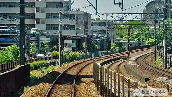「前面展望「京王多摩センター駅」から「京王堀之内駅」【駅ぶら】06京王電鉄341　相模原線61」の画像