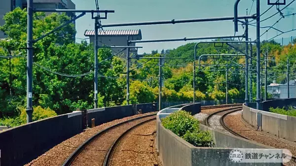 「前面展望「京王多摩センター駅」から「京王堀之内駅」【駅ぶら】06京王電鉄341　相模原線61」の画像