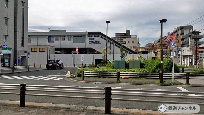 芦花公園駅に降りました【駅ぶら】06京王電鉄　京王線053