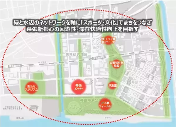 「千葉ロッテ新球場は1km移動して 幕張豊砂の駅チカへ！千葉市の基本構想とドーム化の可能性を解説！ 2034年の開業を予定」の画像