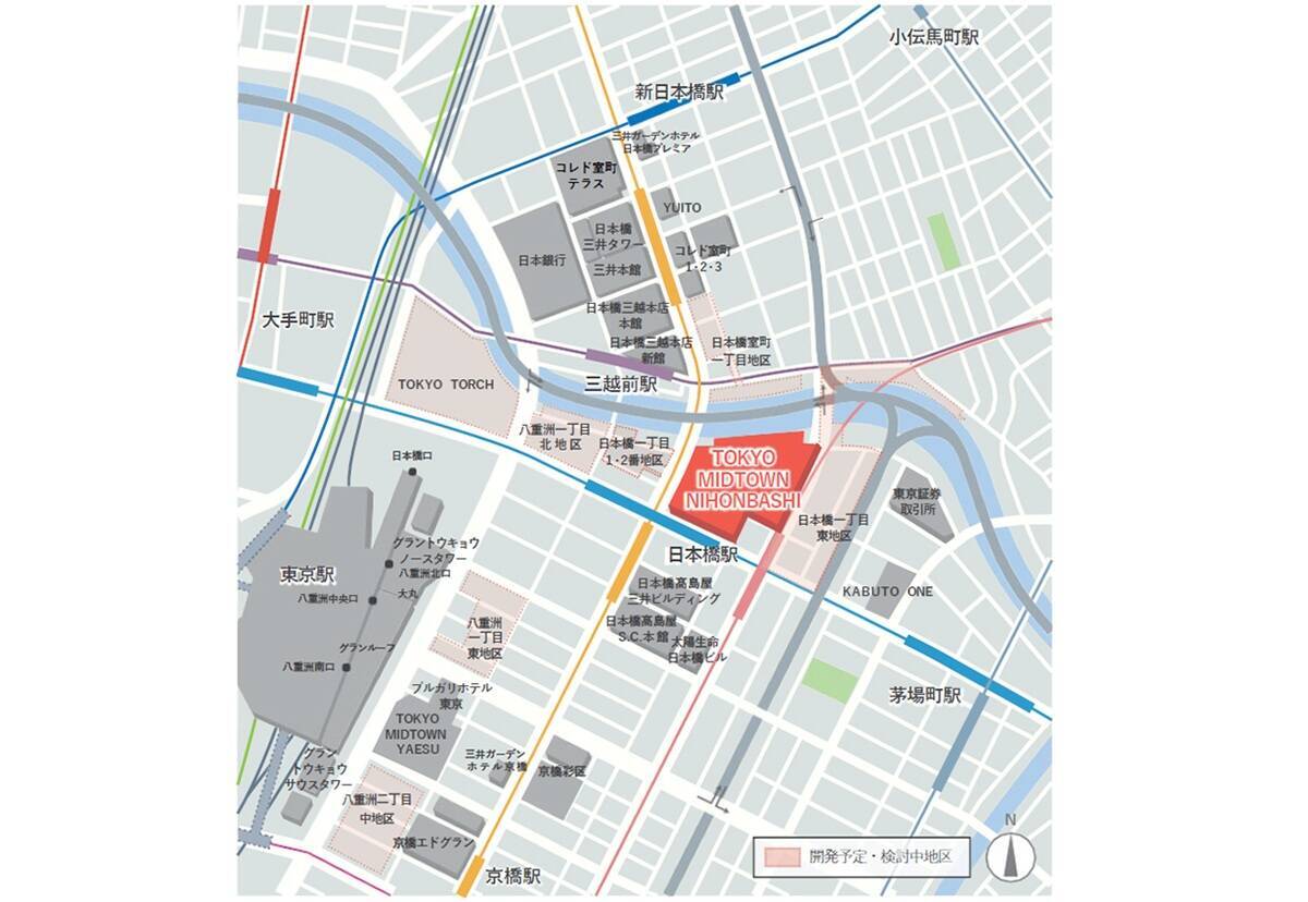 「東京ミッドタウン日本橋」がいよいよ竣工！ 日本橋リバーウォーク第一弾、地上52階の超高層タワーや水辺の商業施設の全貌とは？