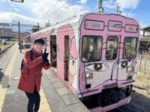人気の旅番組「鉄道ひとり旅」269回目の舞台は “伊賀鉄道” 、出発前から大興奮！橙忍者で一駅散歩＆忍法ワープの術も？