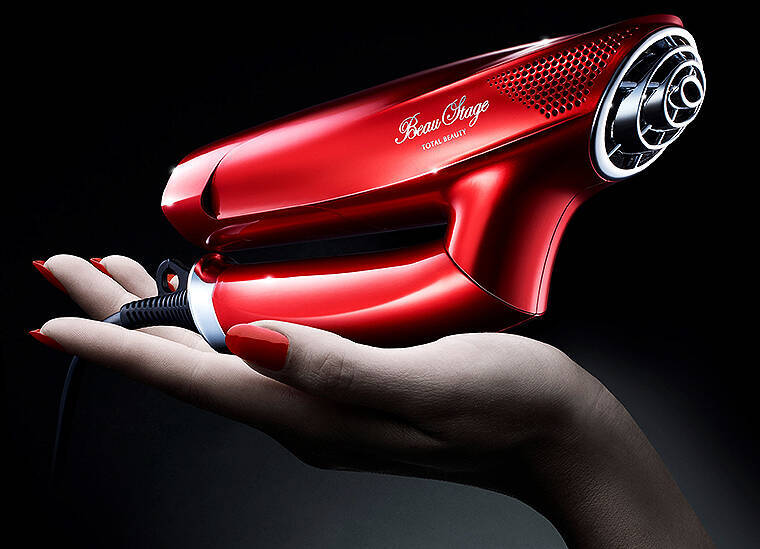 6/1発売 高性能ヘアドライヤー BeauStage ELEGANJET に超人気サロン美容師も絶賛！ 小型 軽量 静電気ゼロ AI制御、アデランスが開発
