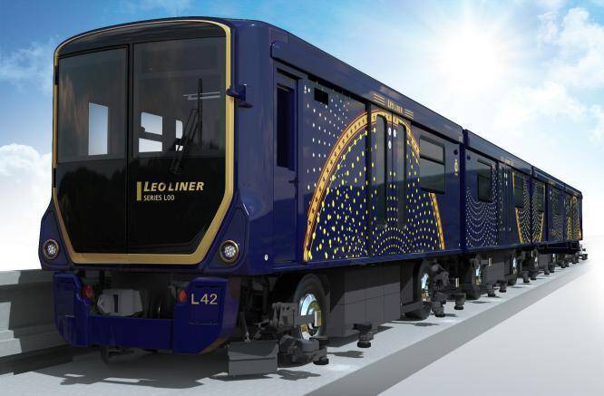 西武山口線に41年ぶりの新型レオライナー「L00系」登場！ライオンズブルーの車両がプロ野球開幕に合わせ運行開始！限定グッズも発売