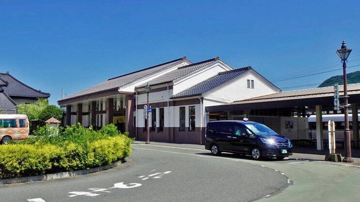 ハチの死骸が何なのよ？【木造駅舎カタログ】山陰本線45/146　城崎温泉駅