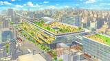 「JR松山駅周辺が大進化！路面電車の駅舎引き込み･上空にホテルや商業施設･バスタ整備･アリーナ誕生の “まちづくりプラン”と新幹線への期待」の画像3